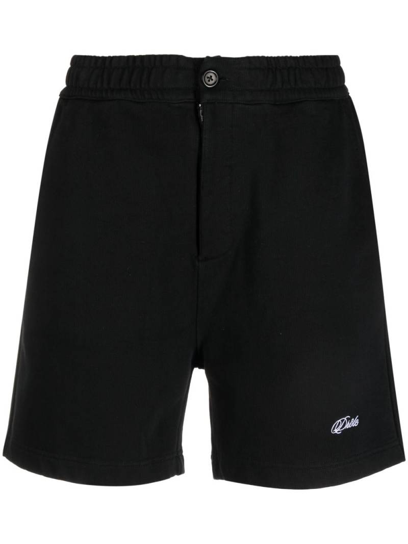 Drôle De Monsieur cotton track shorts - Black von Drôle De Monsieur