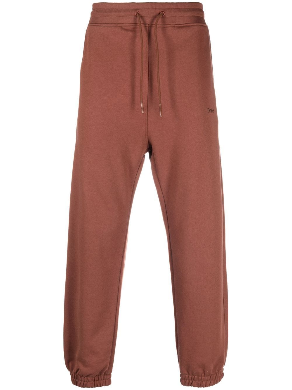 Drôle De Monsieur embroidered-logo track pants - Brown von Drôle De Monsieur