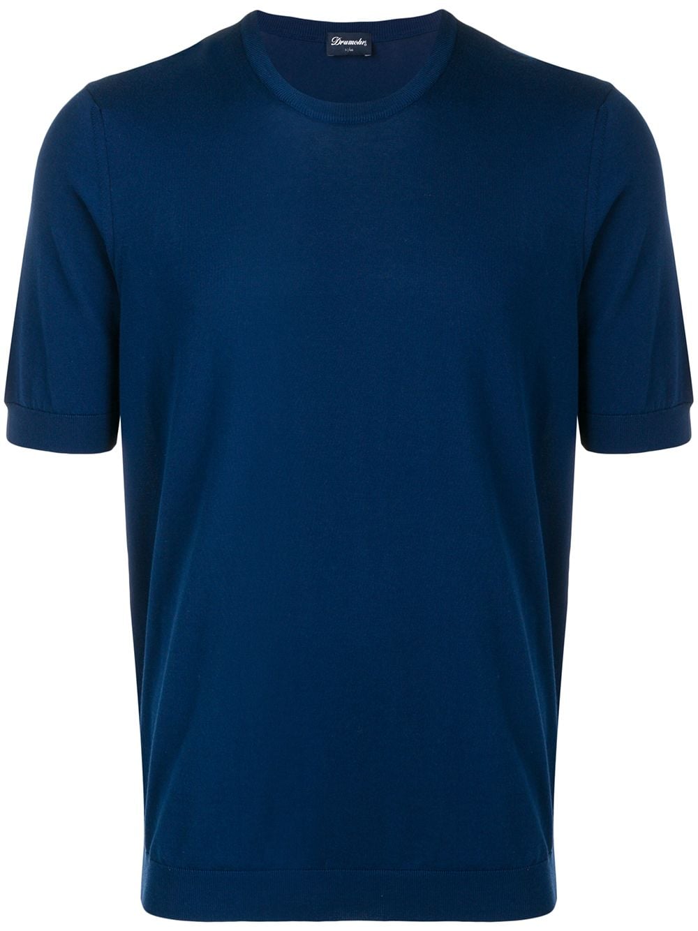 Drumohr basic T-shirt - Blue von Drumohr