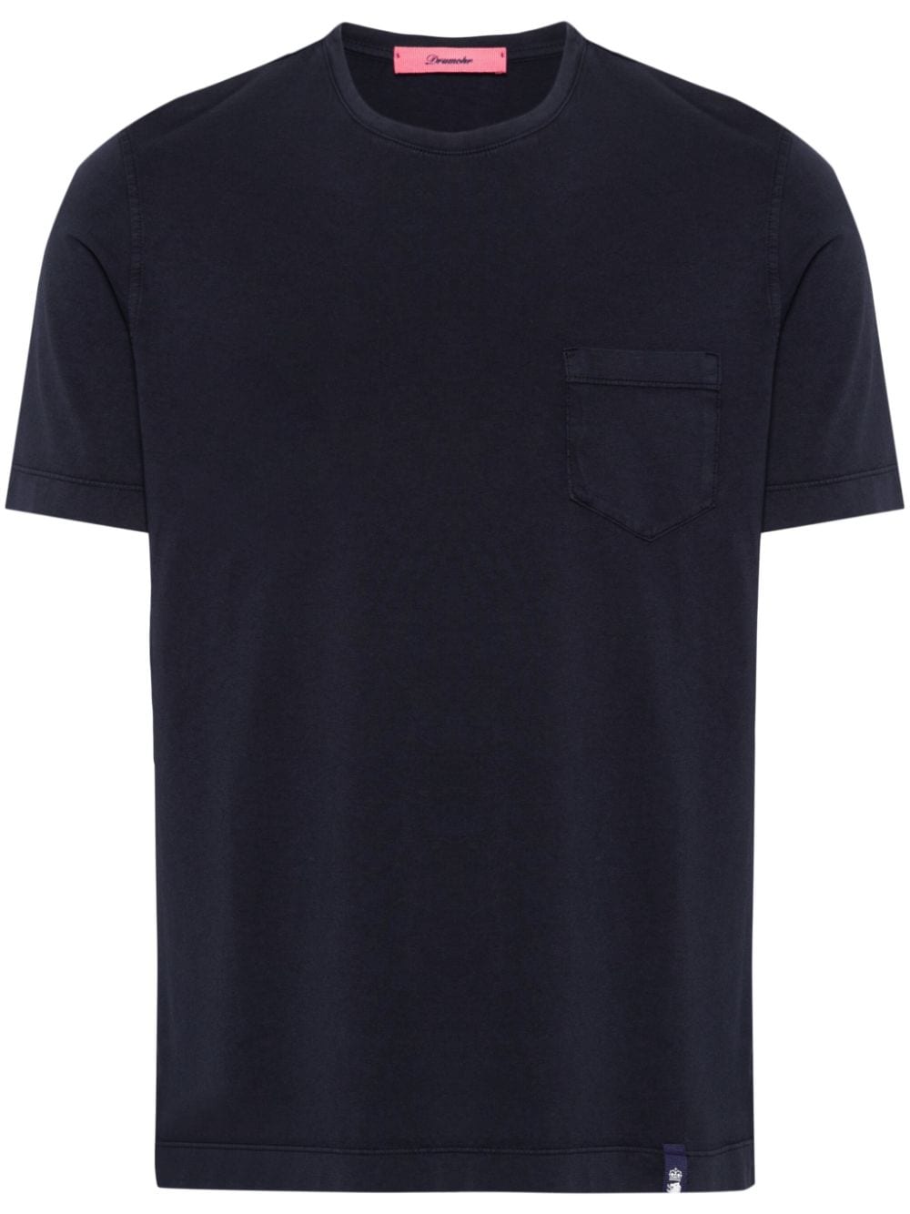 Drumohr chest-pocket cotton T-shirt - Blue von Drumohr