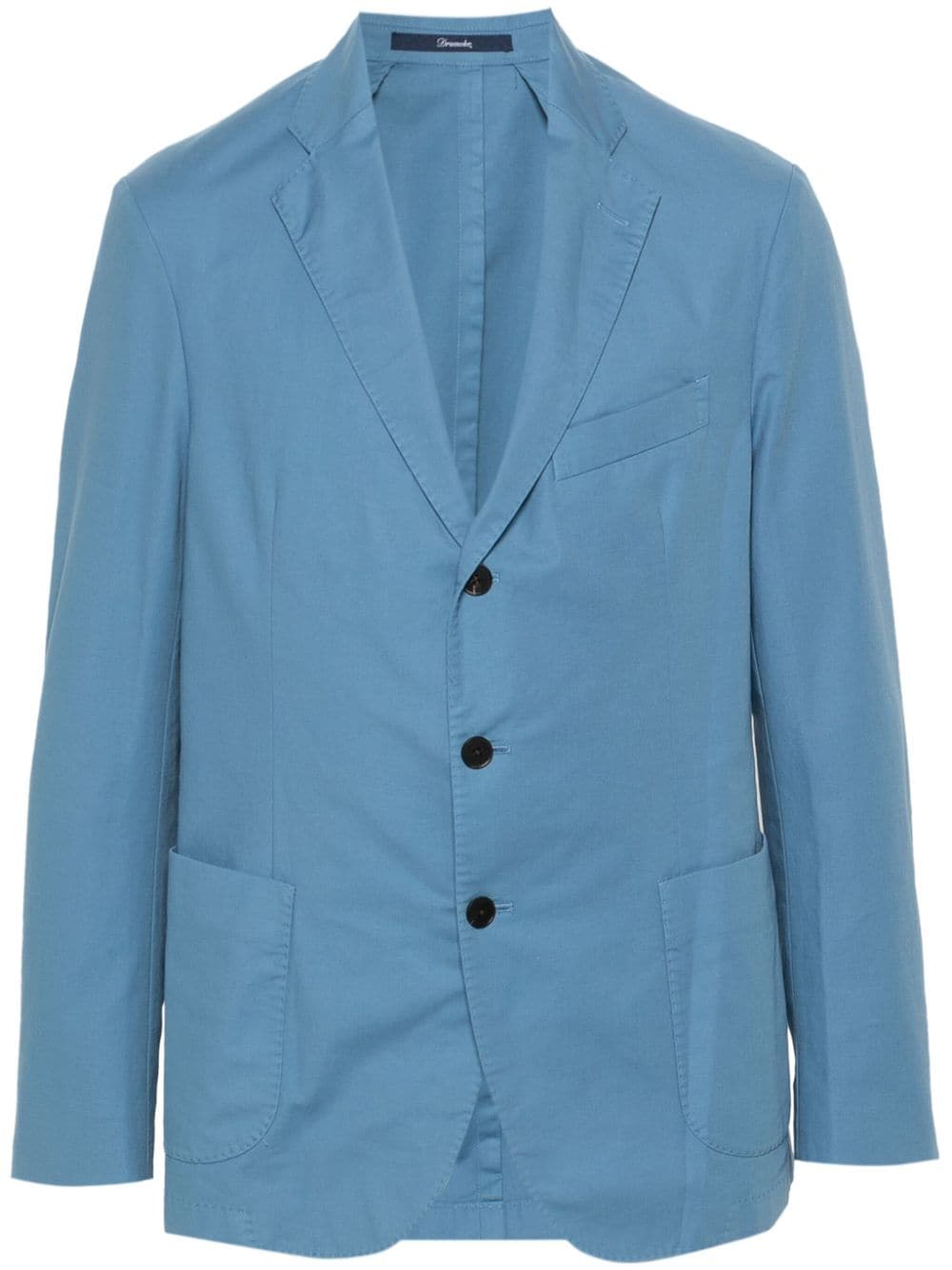 Drumohr cotton-blend blazer - Blue von Drumohr