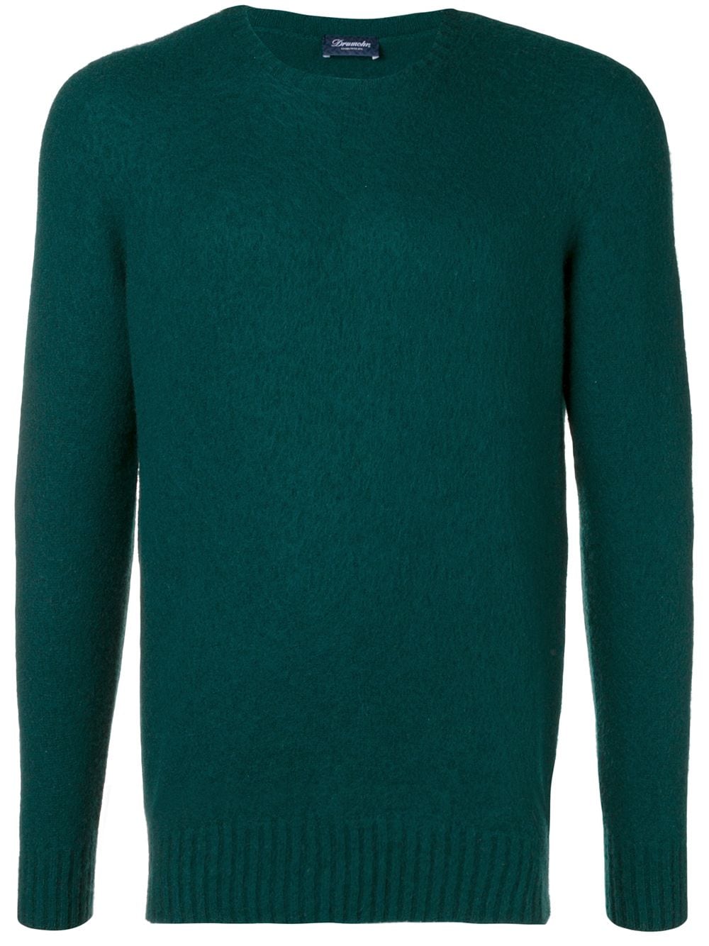 Drumohr crew neck brushed sweater - Green von Drumohr