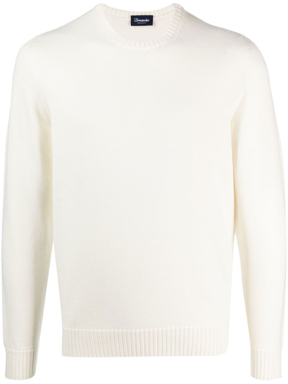 Drumohr crew-neck merino jumper - Neutrals von Drumohr