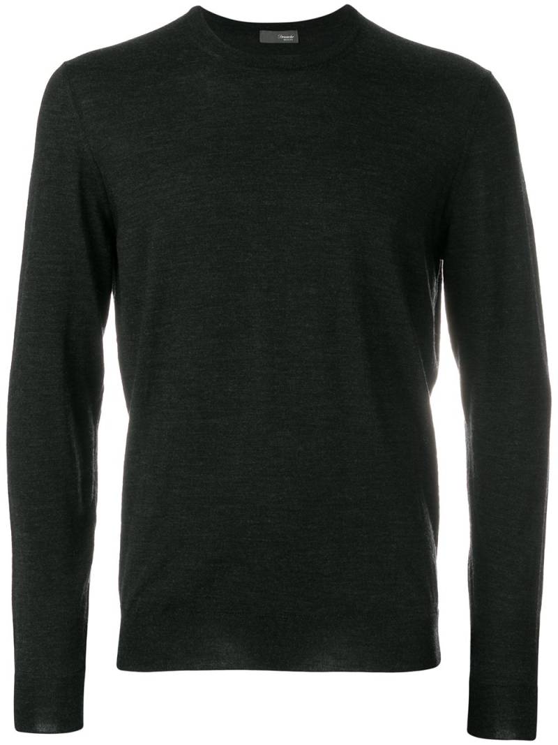 Drumohr crew neck sweater - Grey von Drumohr