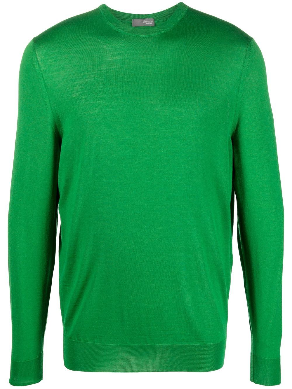 Drumohr long sleeve knit jumper - Green von Drumohr