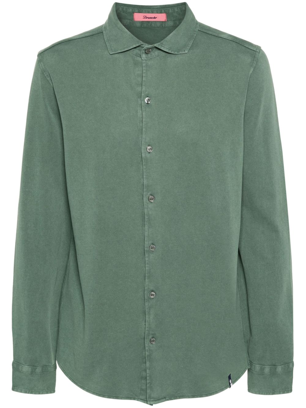 Drumohr piqué polo shirt - Green von Drumohr