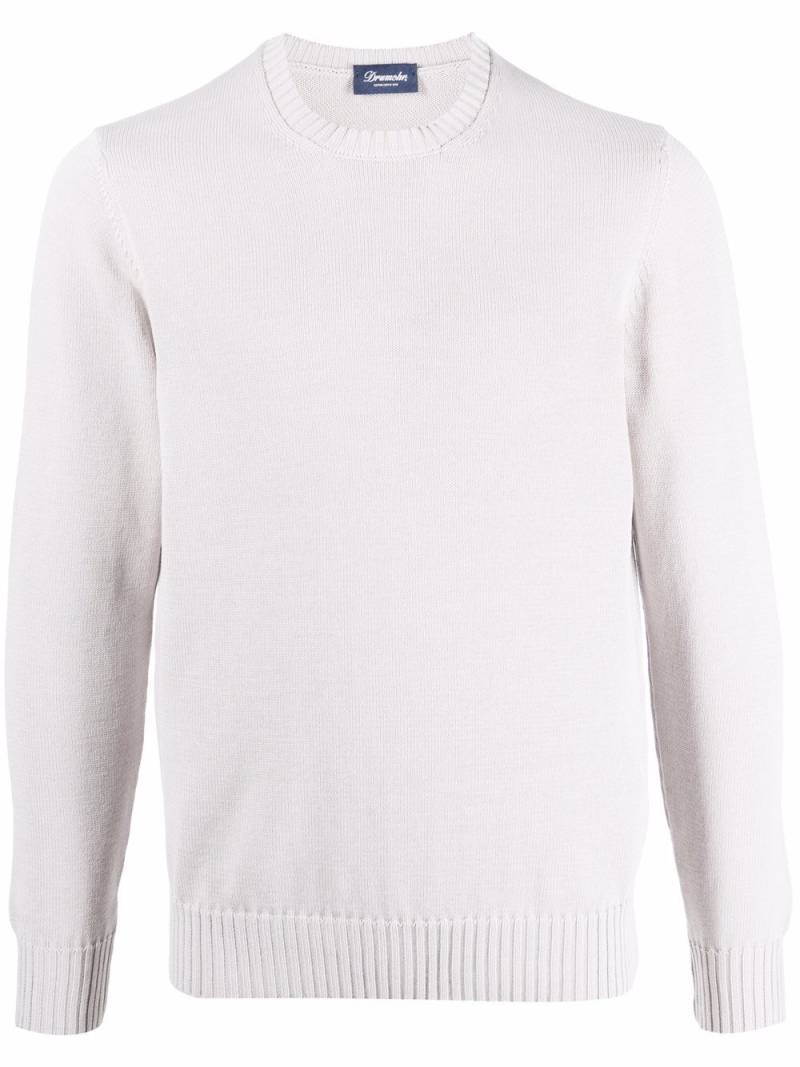 Drumohr round-neck jumper - Grey von Drumohr