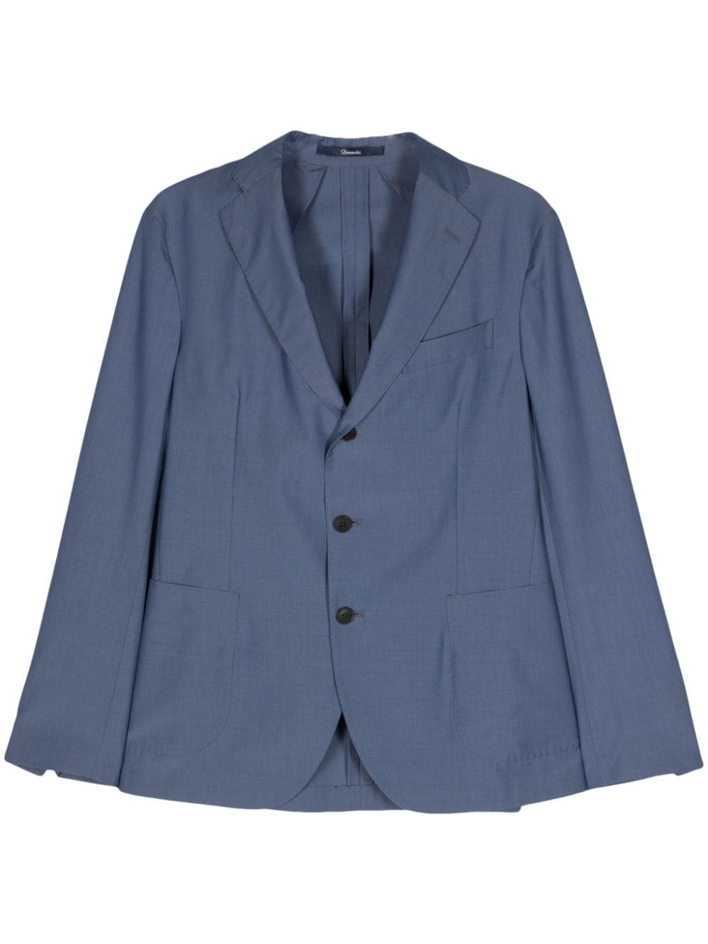 Drumohr single-breasted blazer - Blue von Drumohr