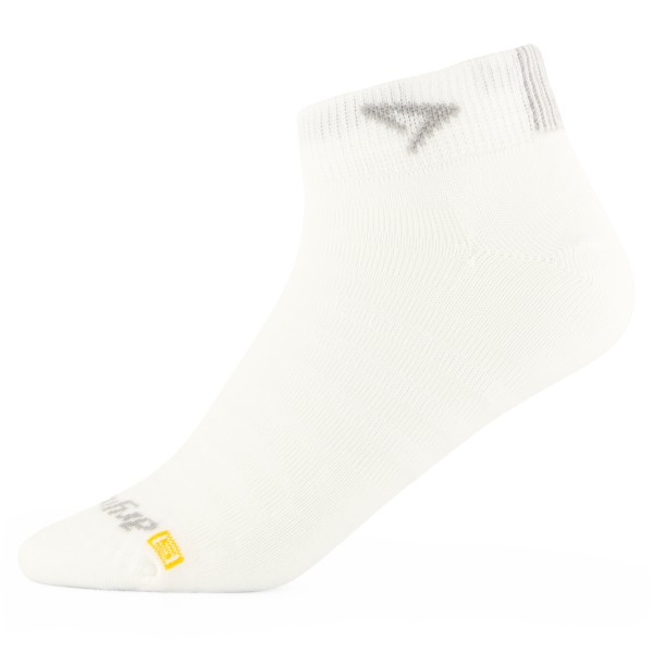 Drymax - Hyper Thin Running Mini Crew - Laufsocken Gr M weiß von Drymax