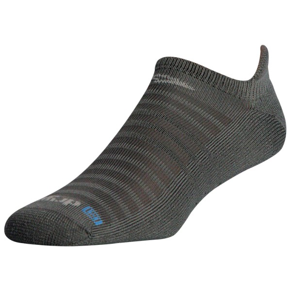 Drymax - Running Lite-Mesh No Show Tab - Laufsocken Gr L;M;S;XL grau/weiß;schwarz von Drymax