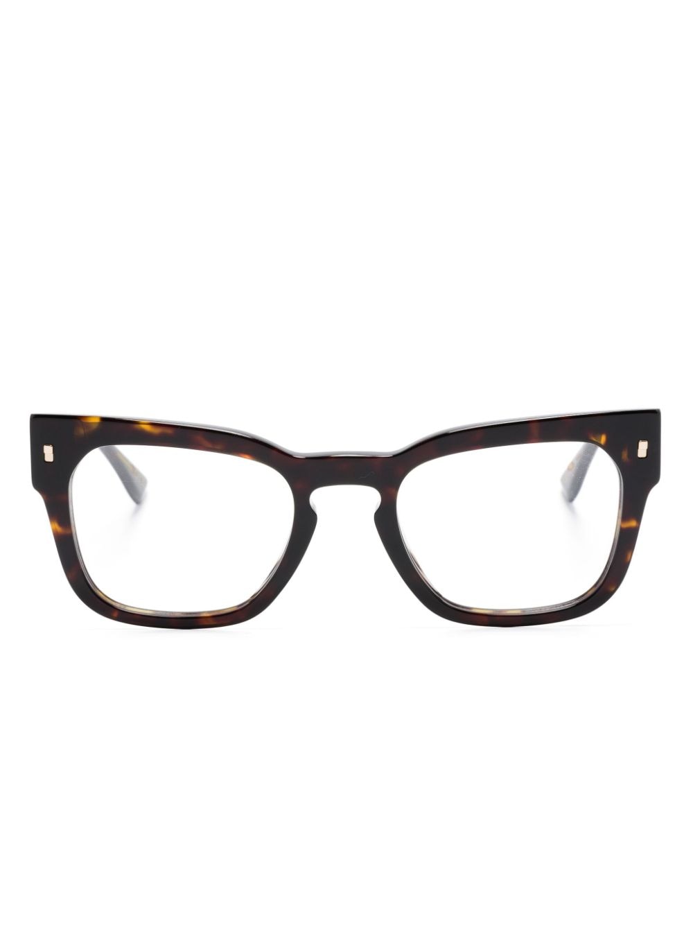 Dsquared2 Eyewear D20129 square-frame glasses - Brown von Dsquared2 Eyewear
