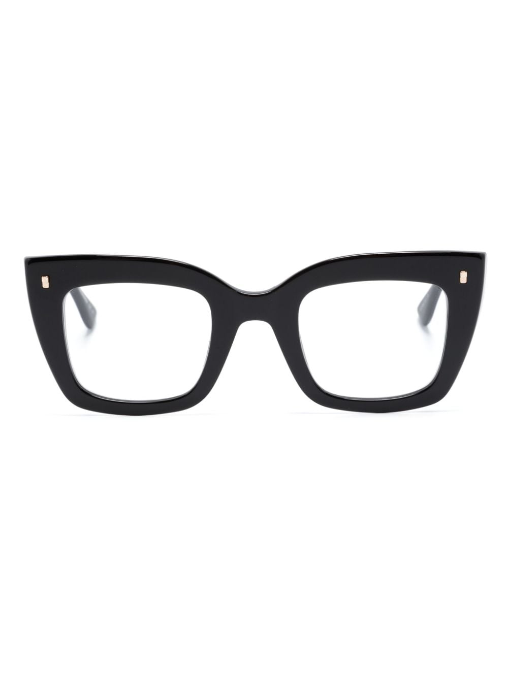 Dsquared2 Eyewear Hype glossy butterfly-frame glasses - Black von Dsquared2 Eyewear