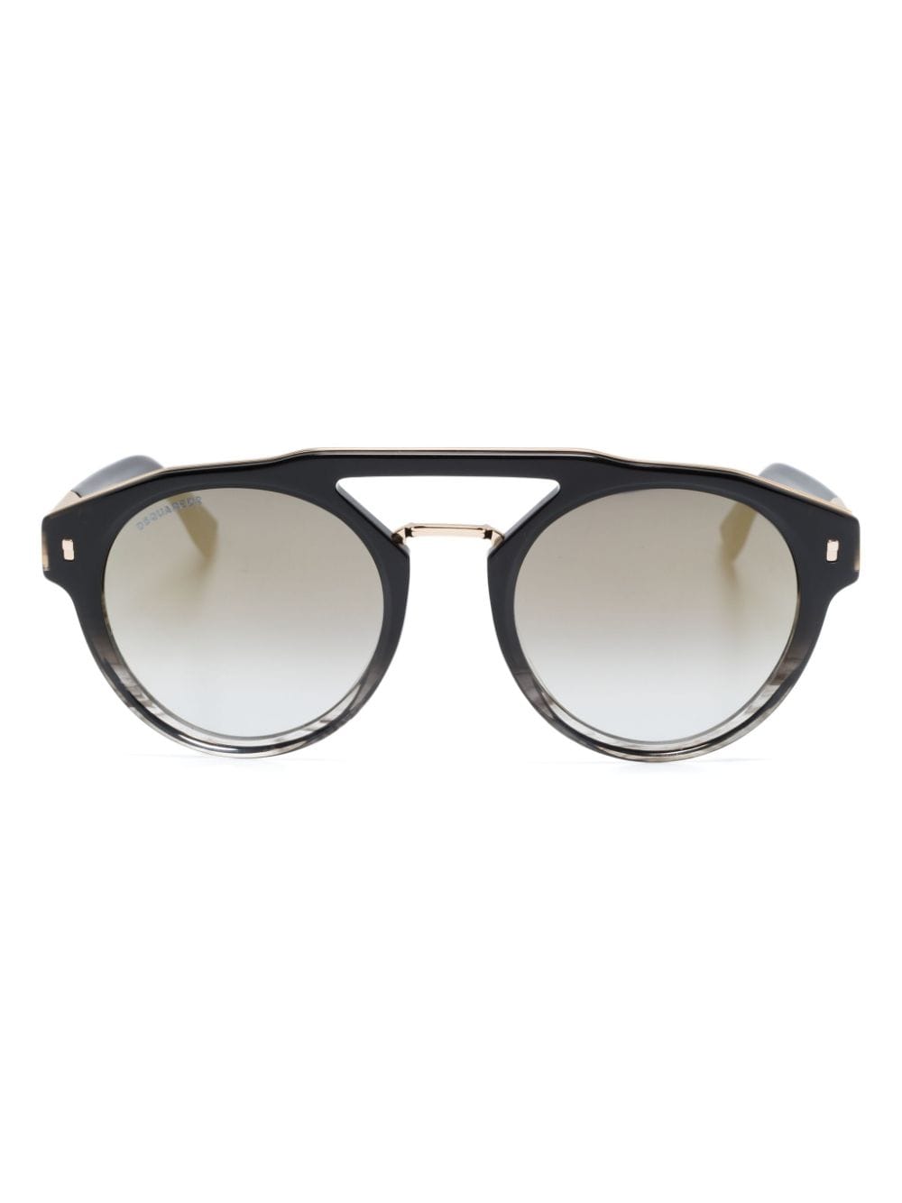 Dsquared2 Eyewear Hype ombré pantos-frame sunglasses - Black von Dsquared2 Eyewear
