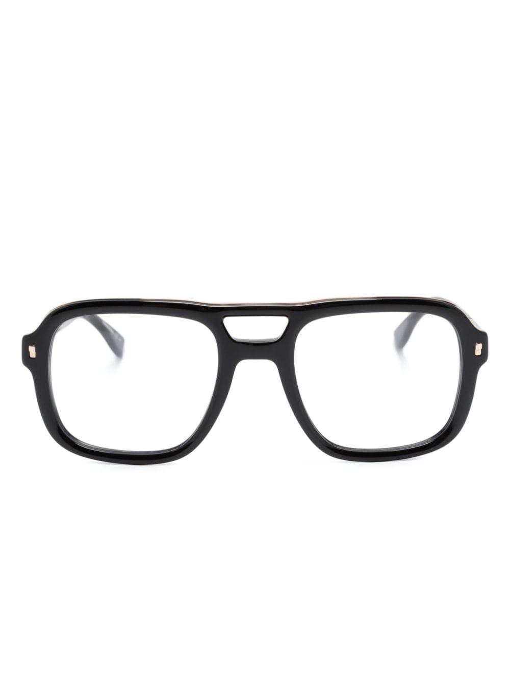Dsquared2 Eyewear Hype pilot-frame glasses - Black von Dsquared2 Eyewear