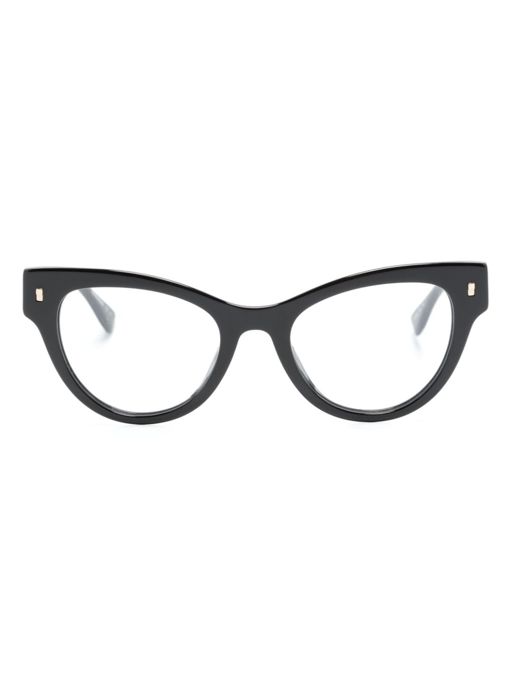 Dsquared2 Eyewear logo-embossed cat-eye glasses - Black von Dsquared2 Eyewear