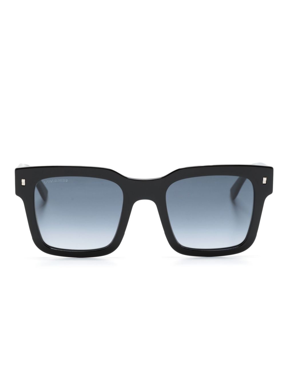 Dsquared2 Eyewear logo-plaque square-frame sunglasses - Black von Dsquared2 Eyewear