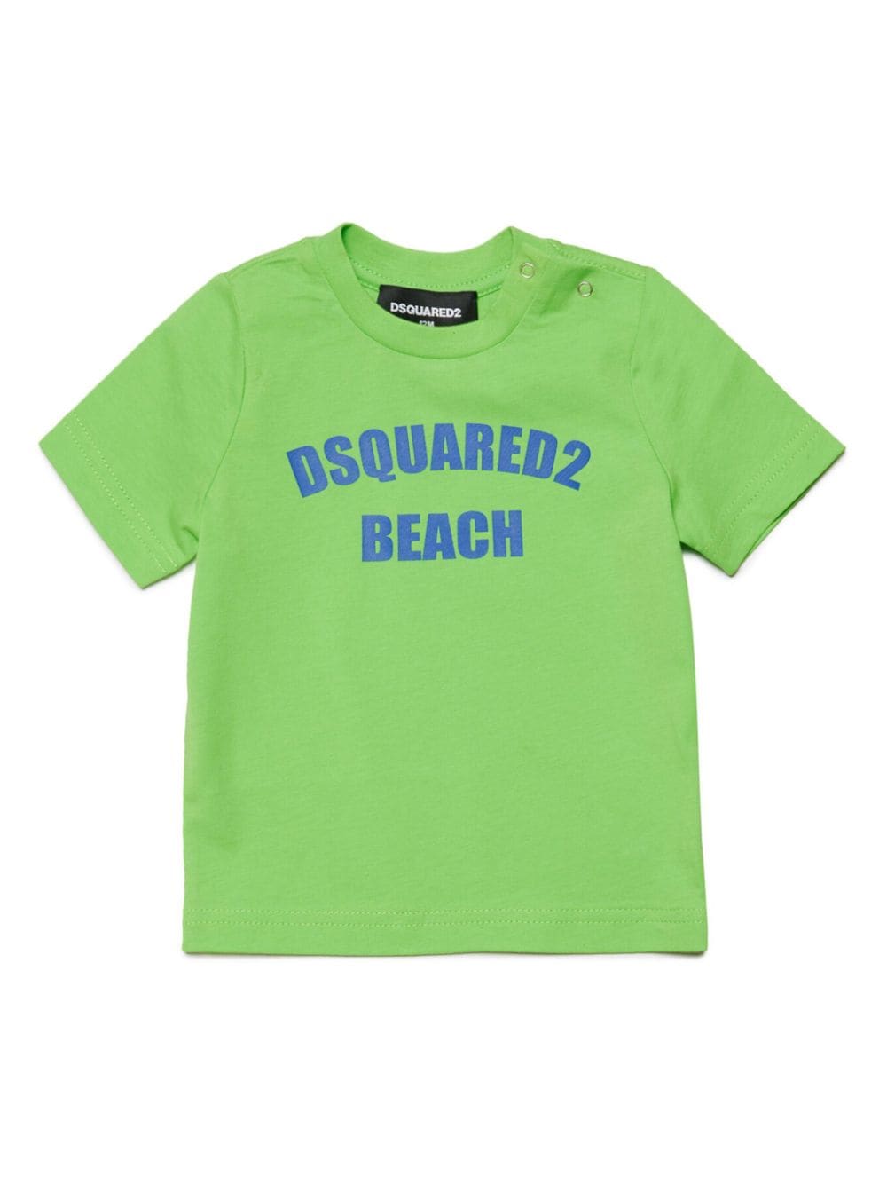 Dsquared2 Kids Beach logo-print T-shirt - Green von Dsquared2 Kids