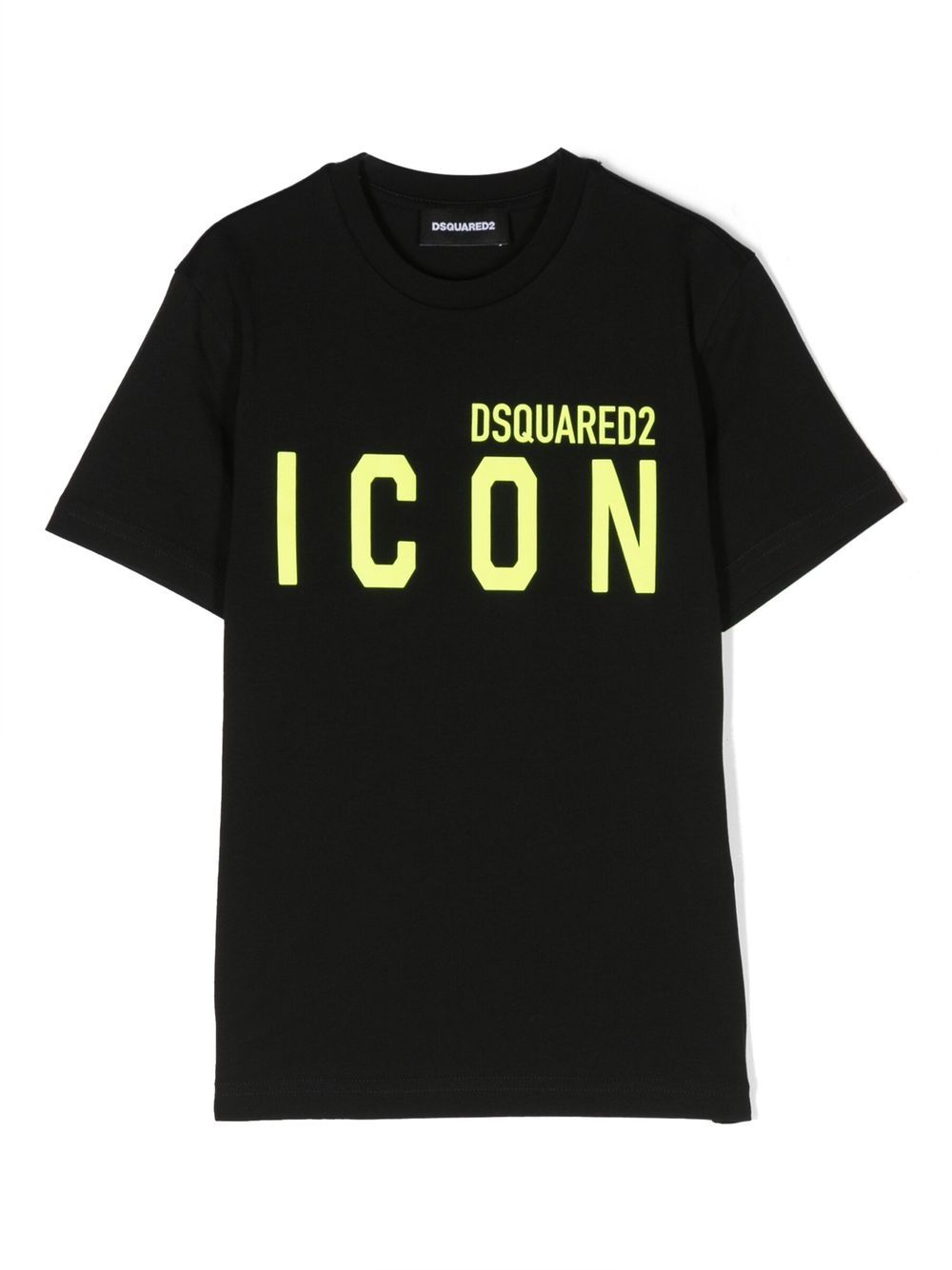 Dsquared2 Kids Icon logo-print T-shirt - Black von Dsquared2 Kids