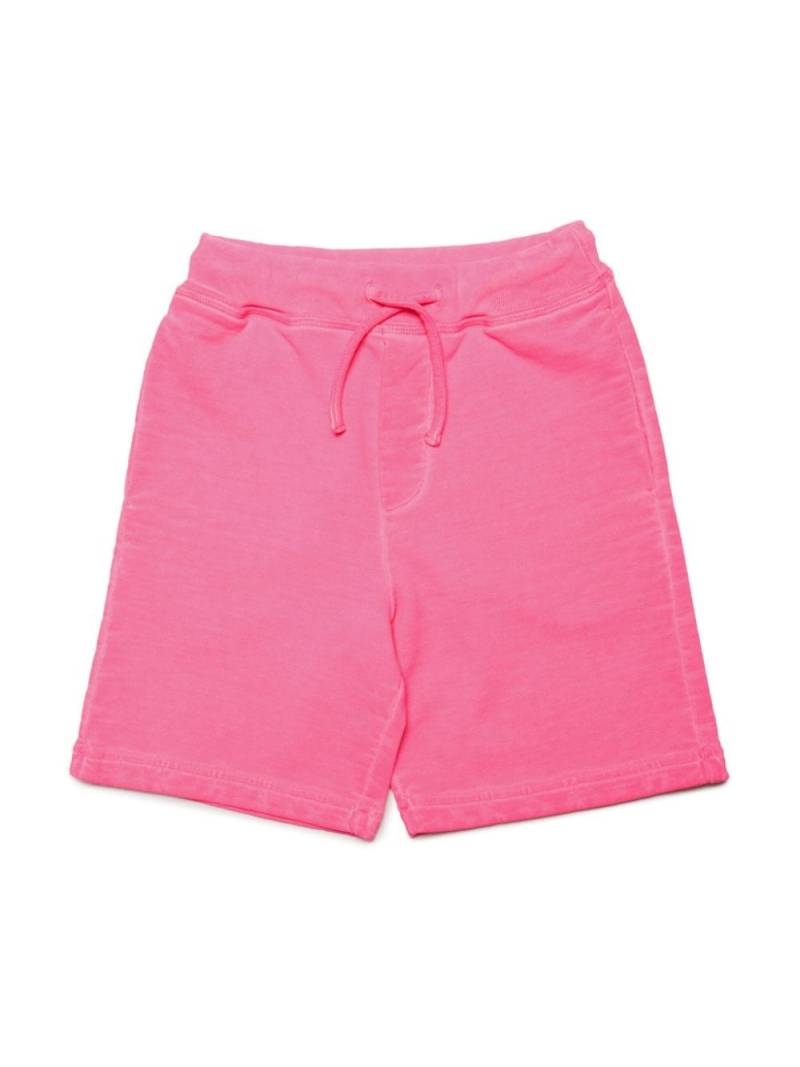 Dsquared2 Kids Icon logo-print cotton shorts - Pink von Dsquared2 Kids