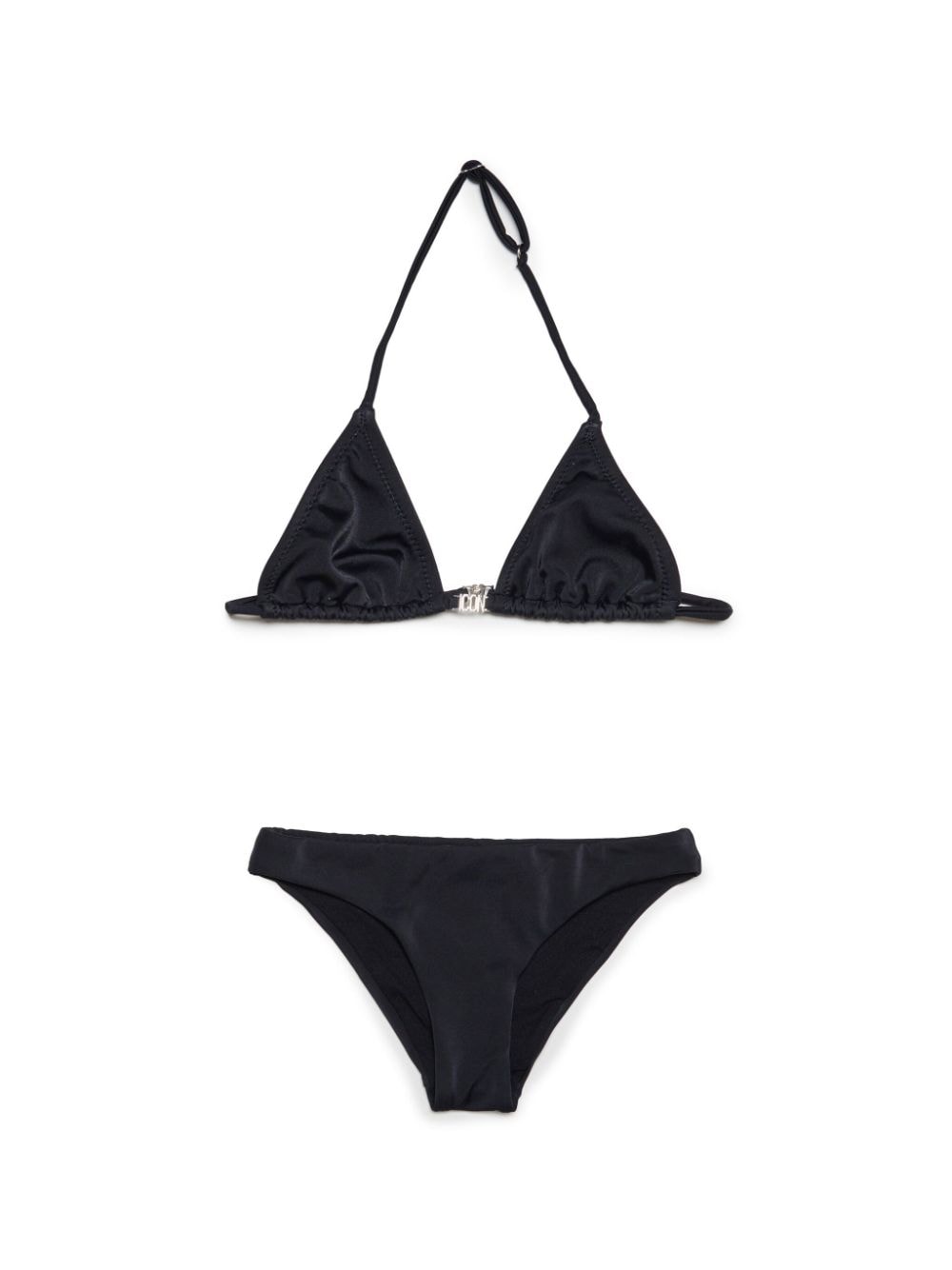 Dsquared2 Kids Icon-plaque logo-print bikini set - Black von Dsquared2 Kids