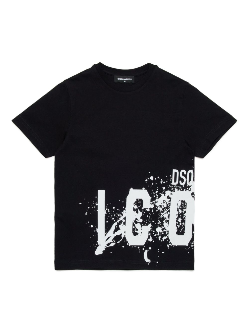 Dsquared2 Kids Icon-print cotton T-shirt - Black von Dsquared2 Kids