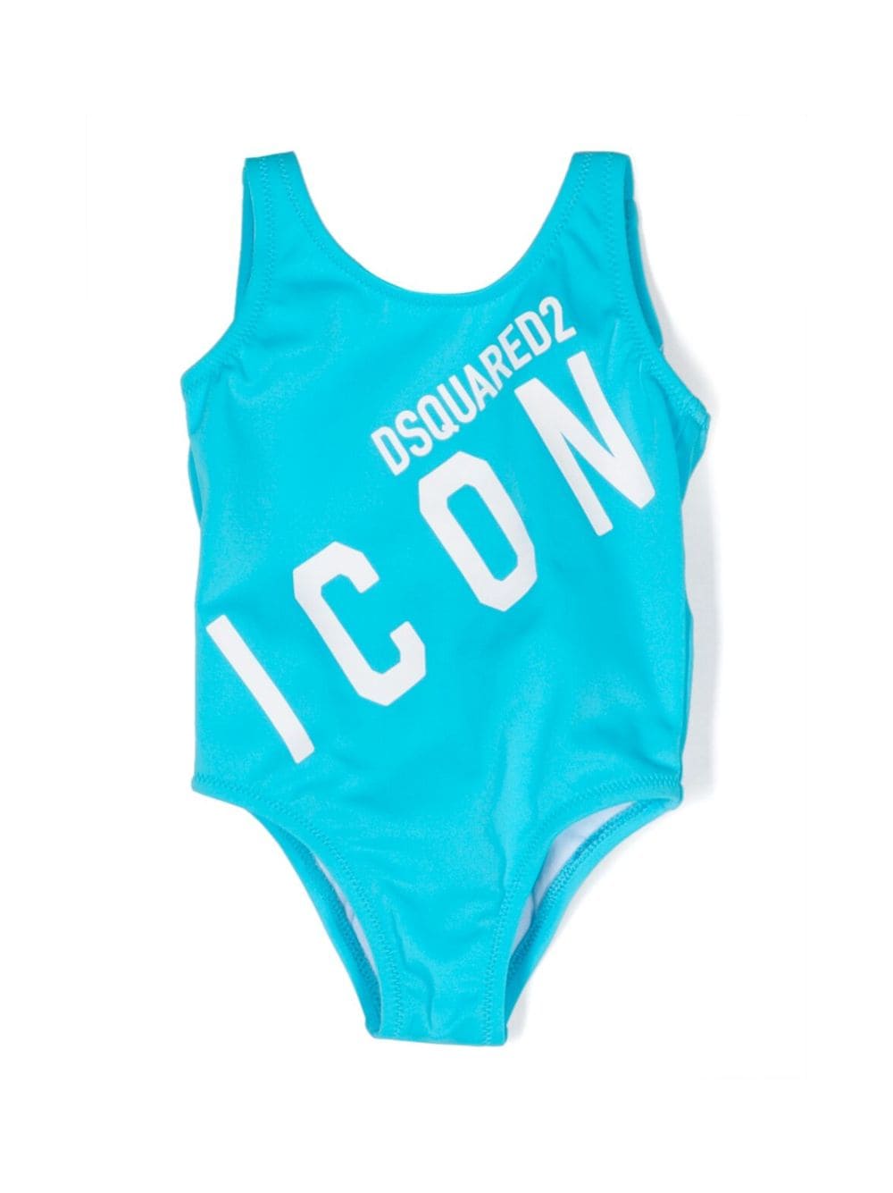 Dsquared2 Kids Icon-print swimsuit - Blue von Dsquared2 Kids