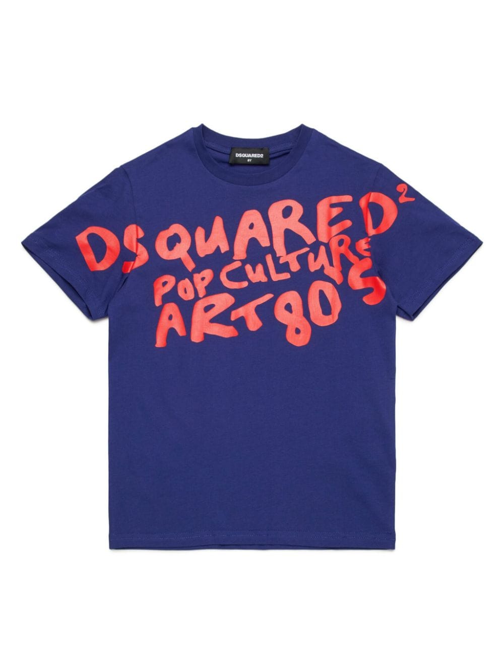 Dsquared2 Kids Pop Culture logo-print T-shirt - Blue von Dsquared2 Kids