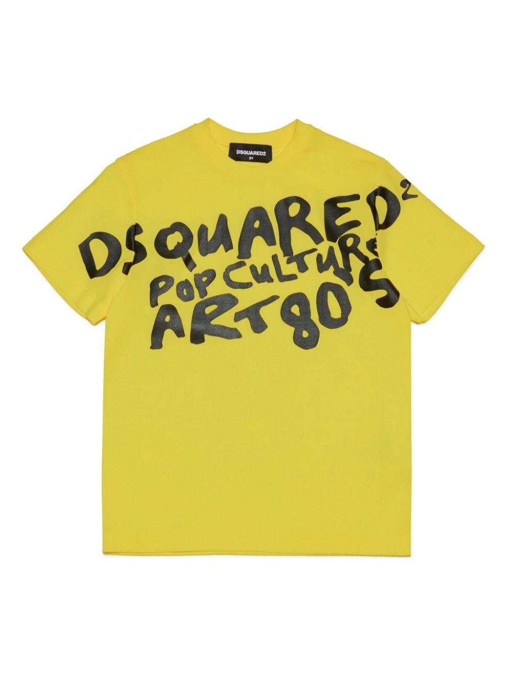 Dsquared2 Kids Pop Culture logo-print T-shirt - Yellow von Dsquared2 Kids