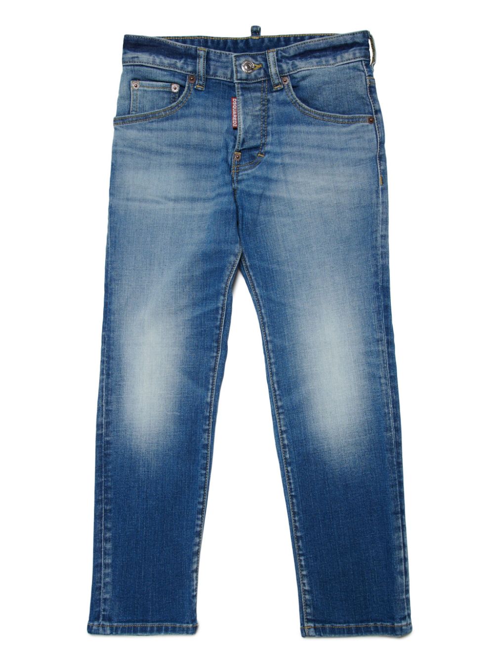 Dsquared2 Kids Stanislav straight-leg jeans - Blue von Dsquared2 Kids