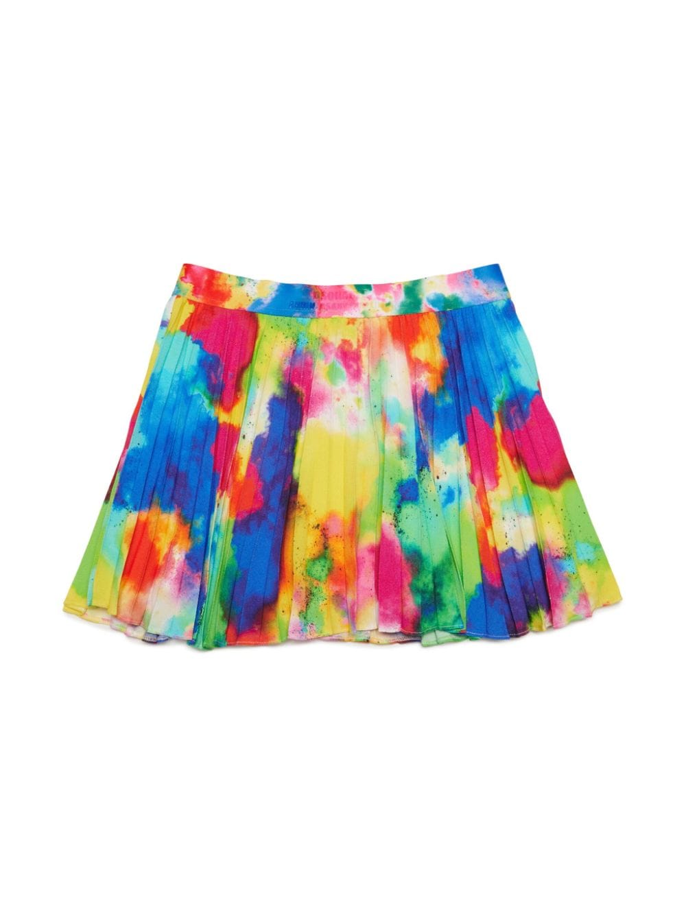 Dsquared2 Kids abstract-print pleated skirt - Blue von Dsquared2 Kids