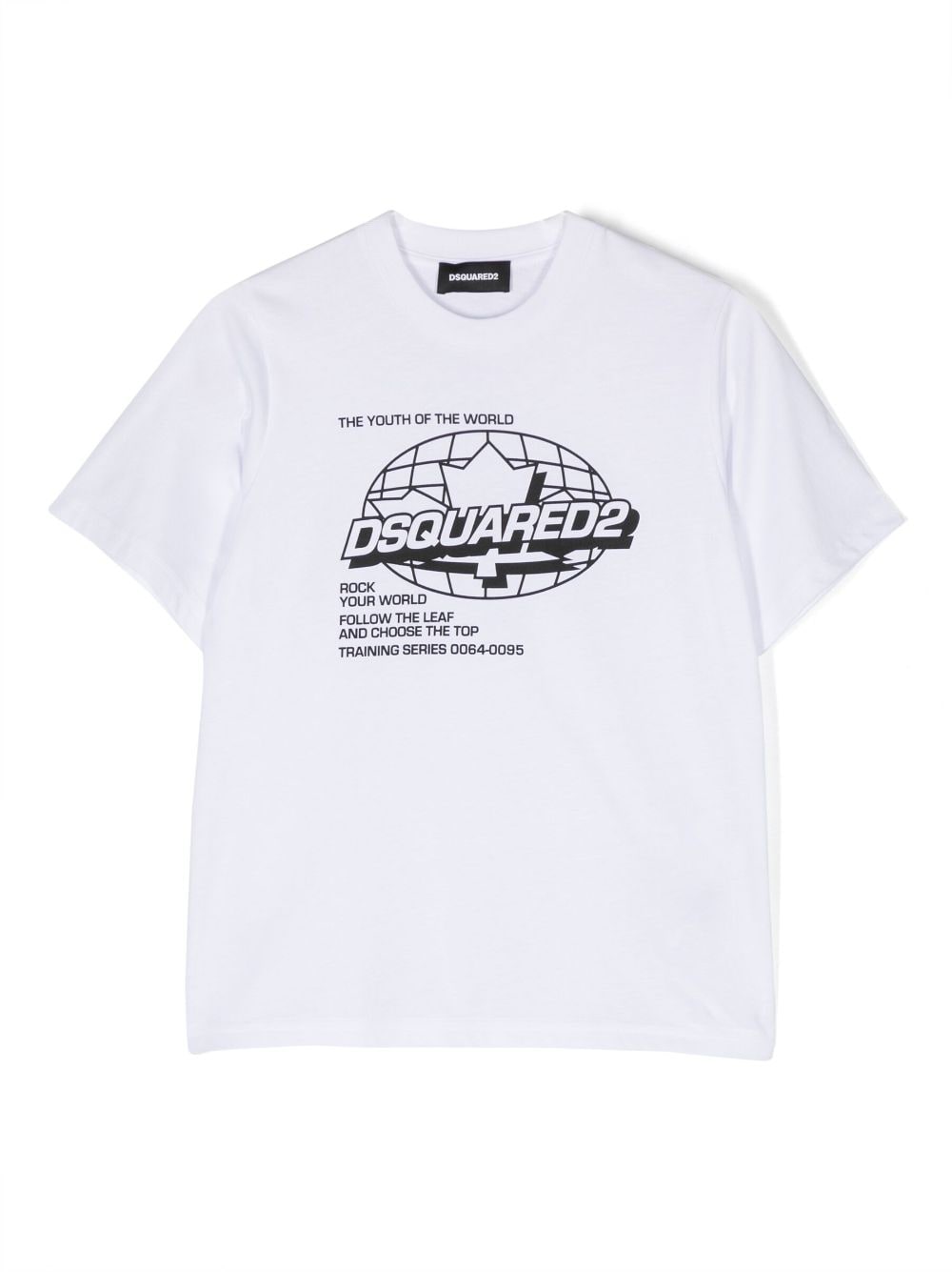 Dsquared2 Kids graphic-print short-sleeve T-shirt - White von Dsquared2 Kids