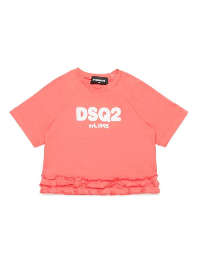 Dsquared2 Kids logo-print T-shirt - Pink von Dsquared2 Kids