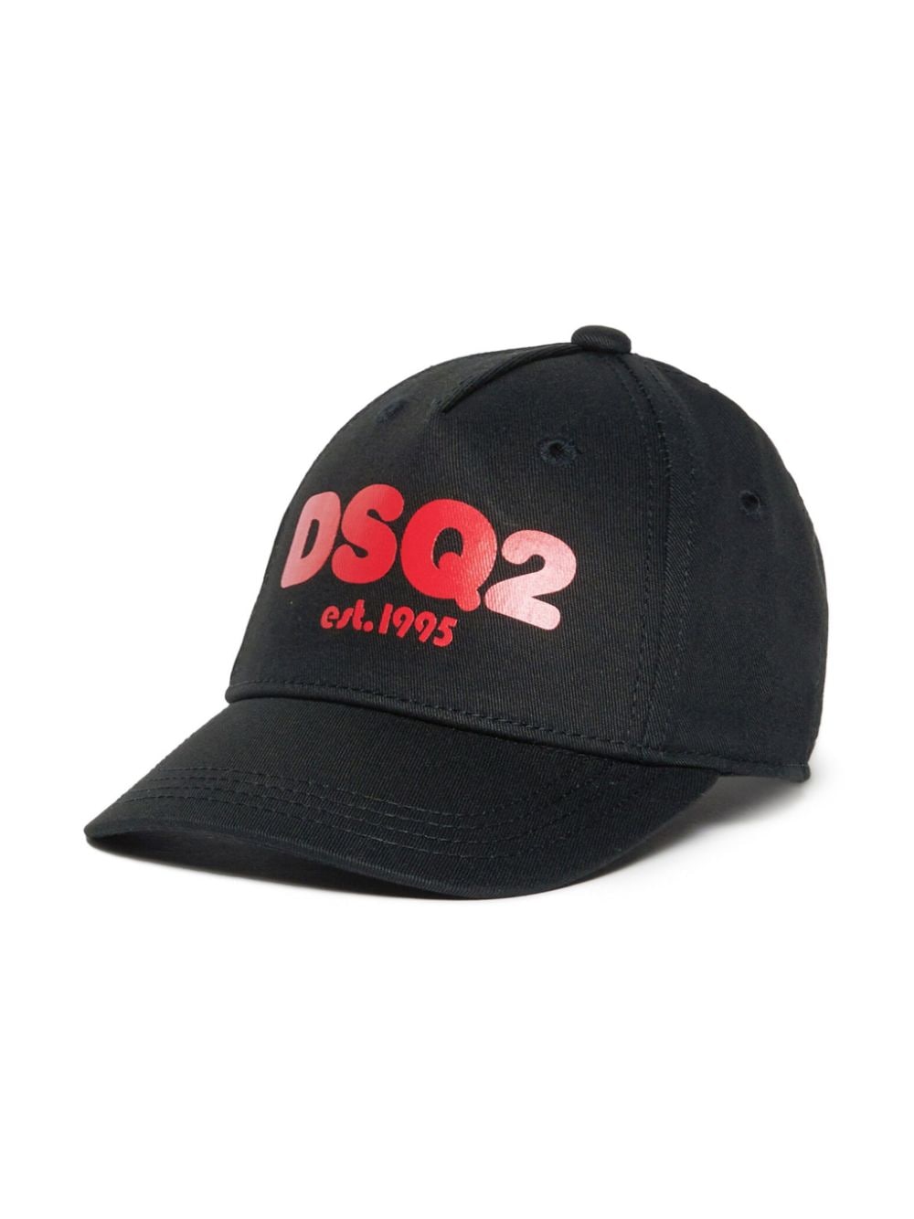 Dsquared2 Kids logo-print baseball cap - Black von Dsquared2 Kids