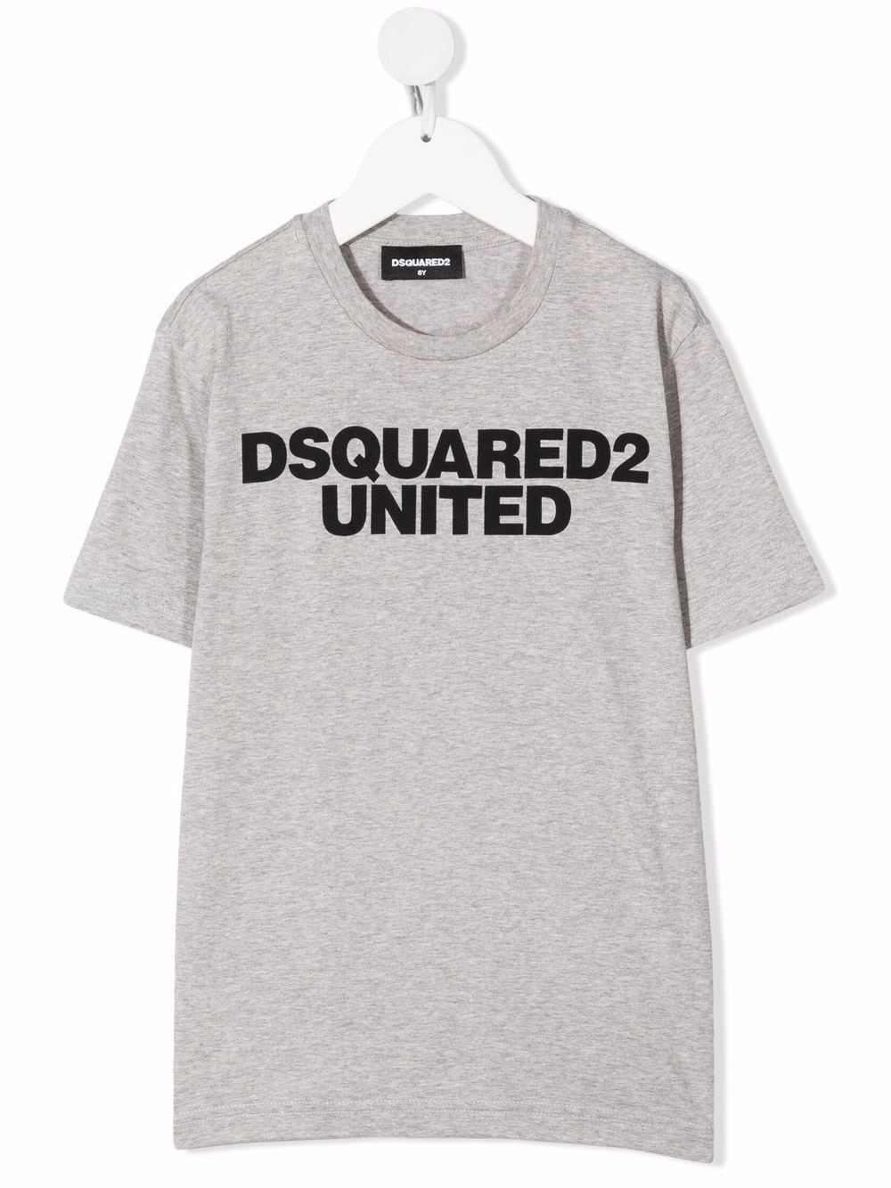 Dsquared2 Kids logo-print cotton T-Shirt - Grey von Dsquared2 Kids