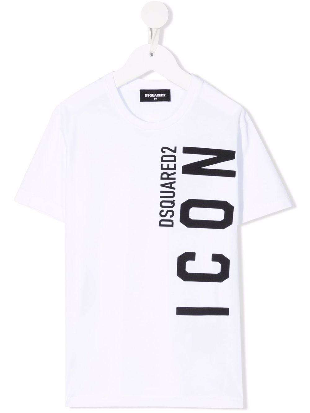 Dsquared2 Kids logo-print cotton T-Shirt - White von Dsquared2 Kids