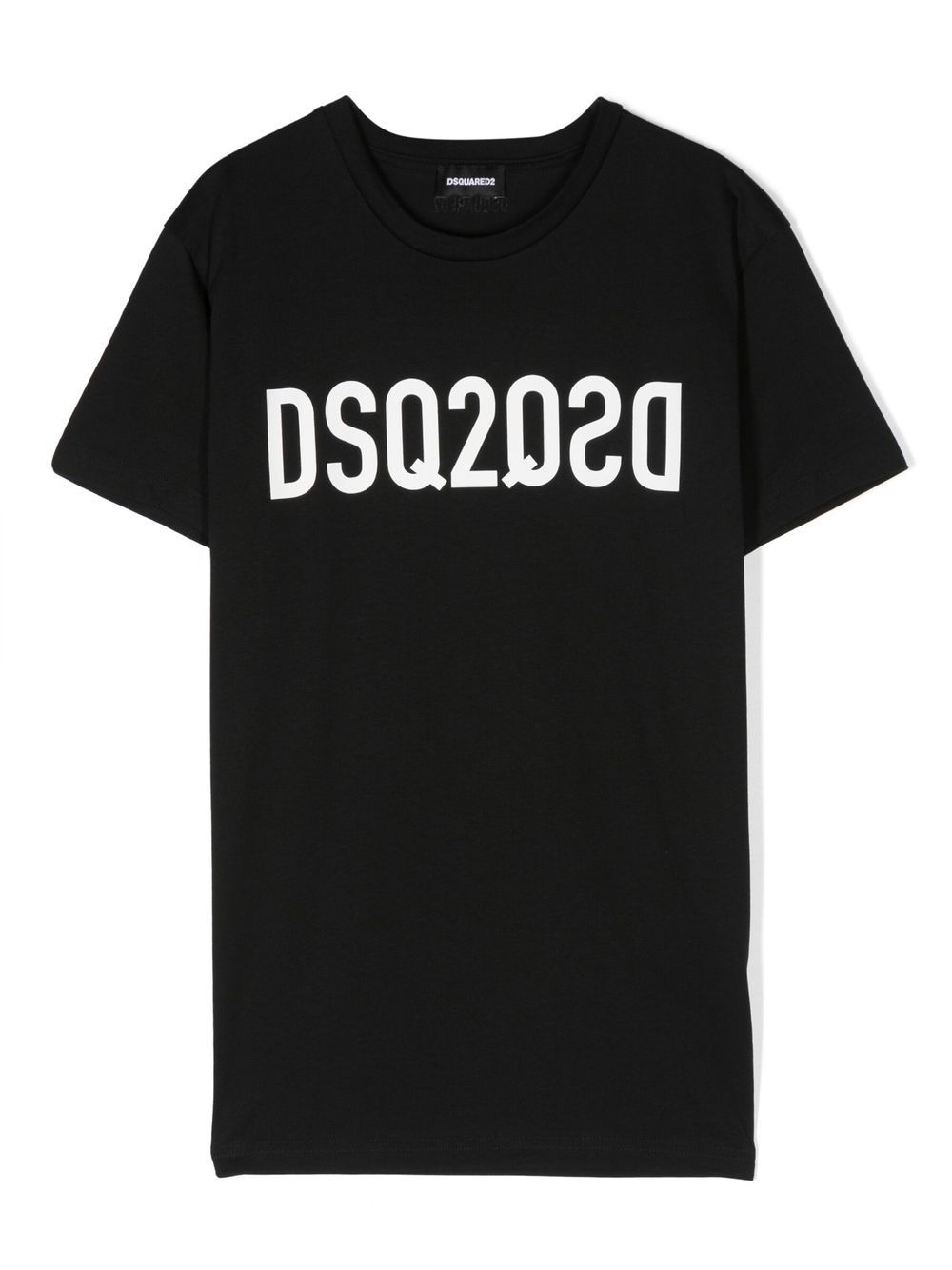 Dsquared2 Kids logo-print cotton T-shirt - Black von Dsquared2 Kids