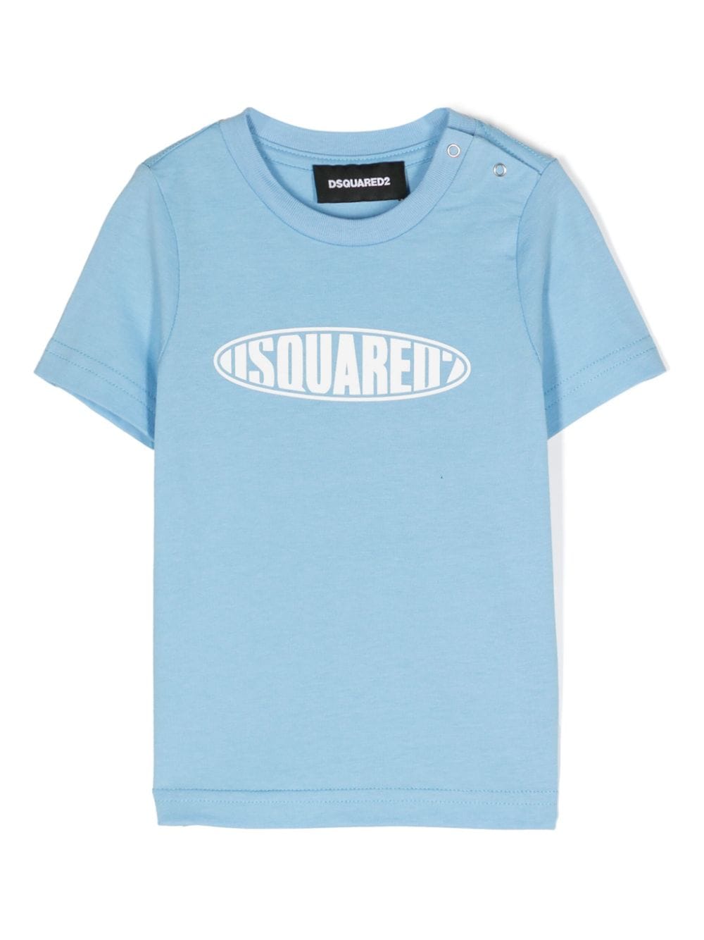 Dsquared2 Kids logo-print cotton T-shirt - Blue von Dsquared2 Kids