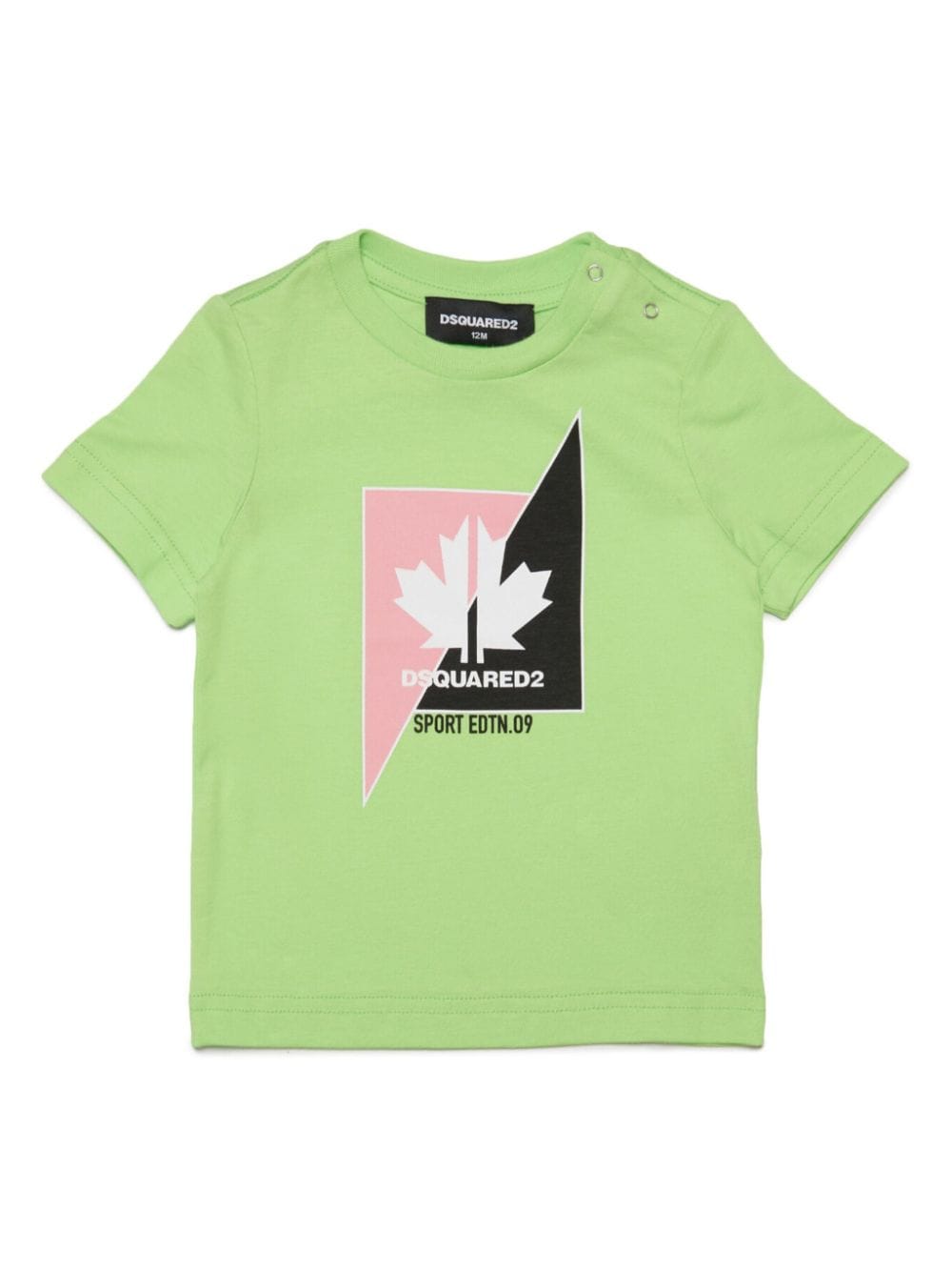 Dsquared2 Kids logo-print cotton T-shirt - Green von Dsquared2 Kids