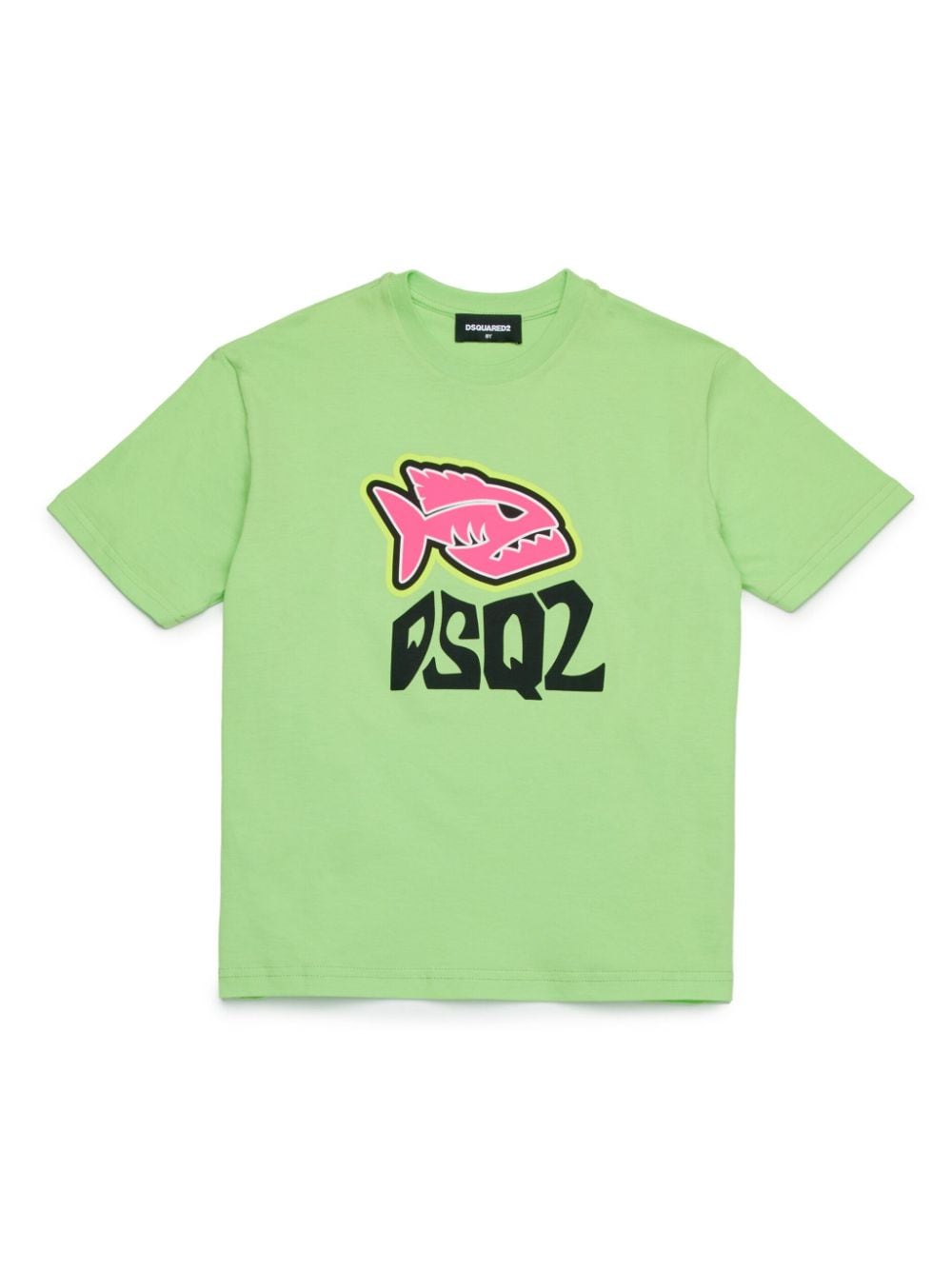 Dsquared2 Kids logo-print cotton T-shirt - Green von Dsquared2 Kids