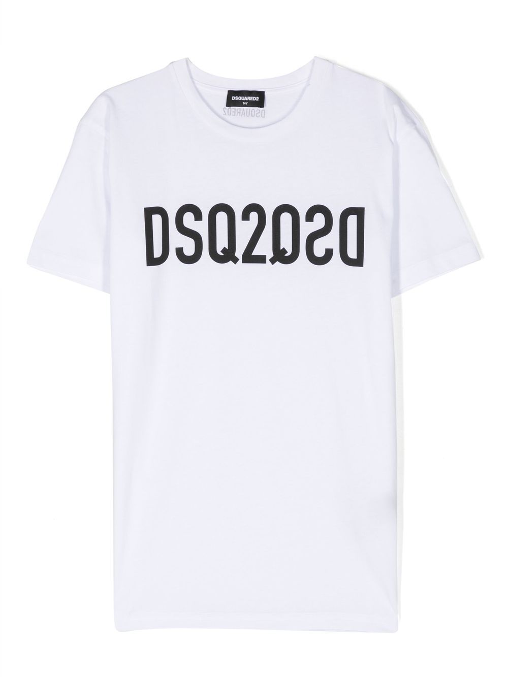 Dsquared2 Kids logo-print cotton T-shirt - White von Dsquared2 Kids