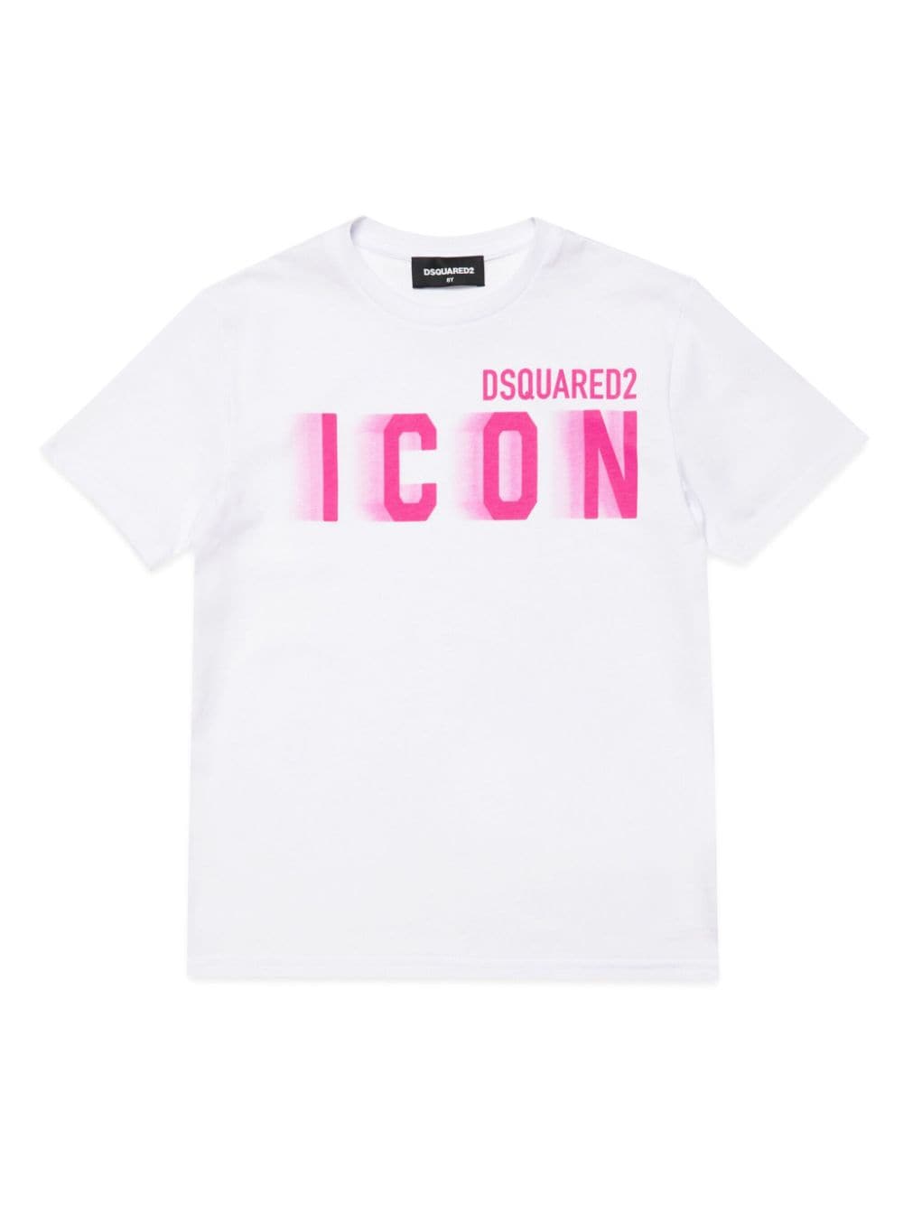 Dsquared2 Kids logo-print cotton T-shirt - White von Dsquared2 Kids