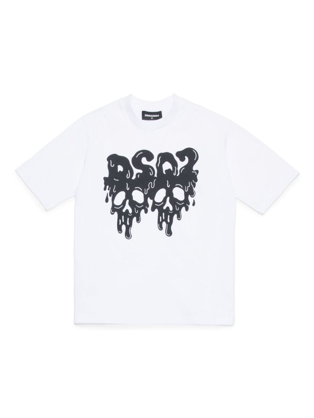 Dsquared2 Kids logo-print cotton T-shirt - White von Dsquared2 Kids