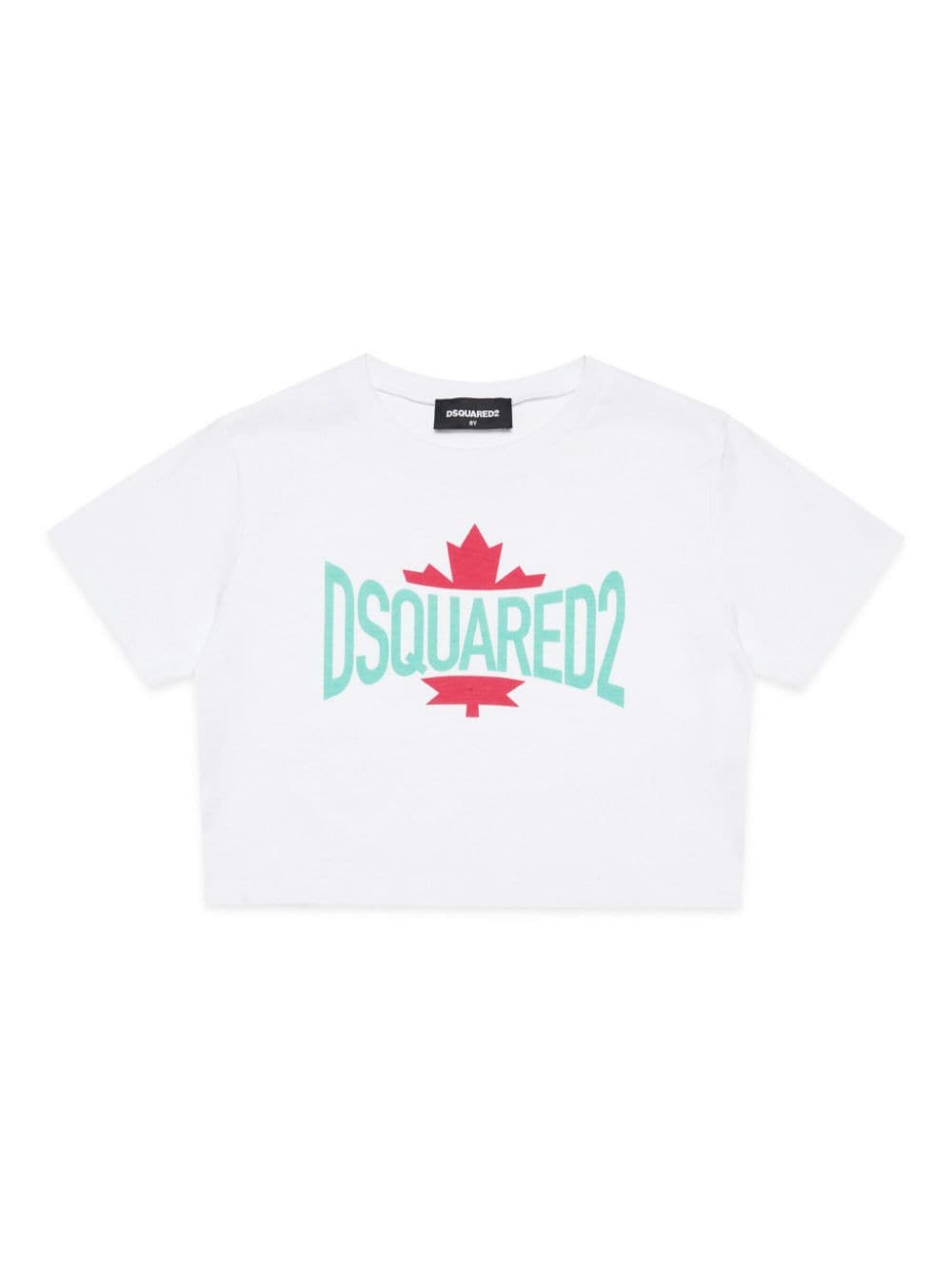 Dsquared2 Kids logo-print cotton T-shirt - White von Dsquared2 Kids