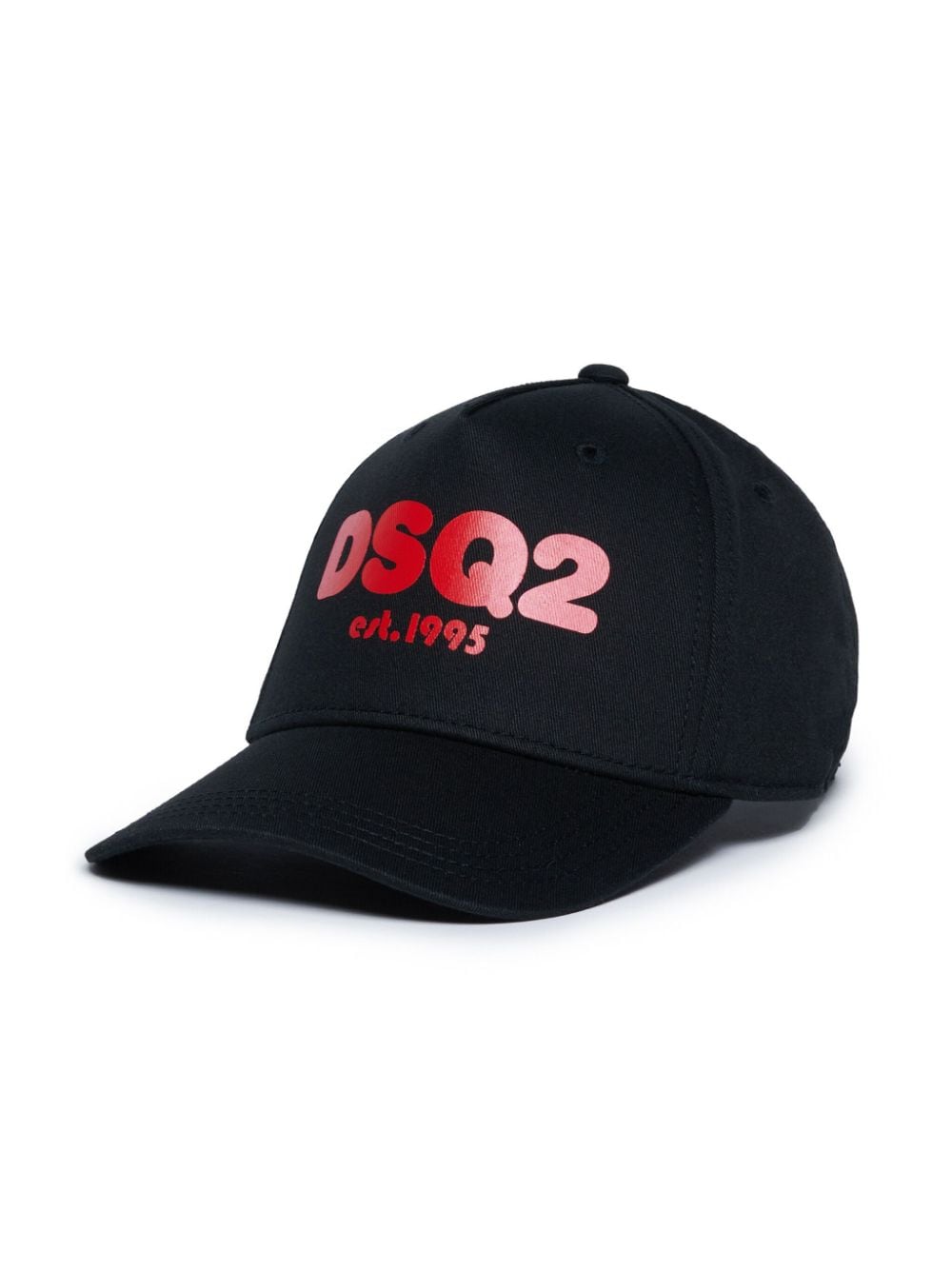 Dsquared2 Kids logo-print cotton baseball cap - Black von Dsquared2 Kids