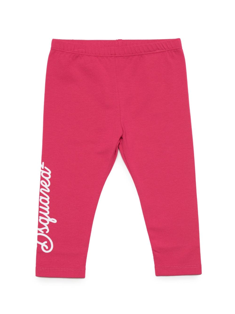 Dsquared2 Kids logo-print cotton leggings - Pink von Dsquared2 Kids