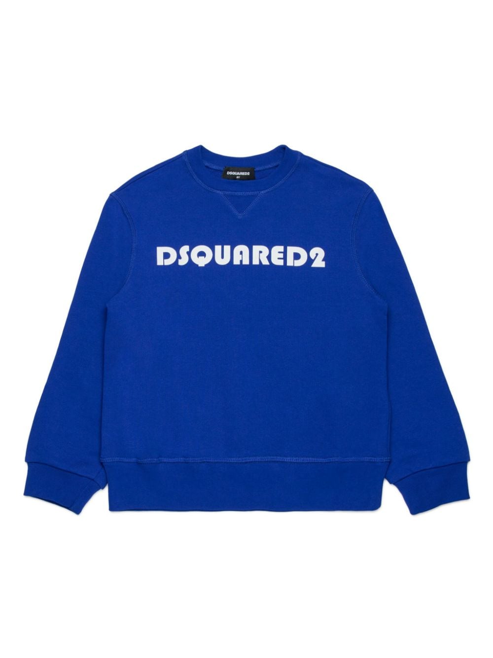 Dsquared2 Kids logo-print cotton sweatshirt - Blue von Dsquared2 Kids