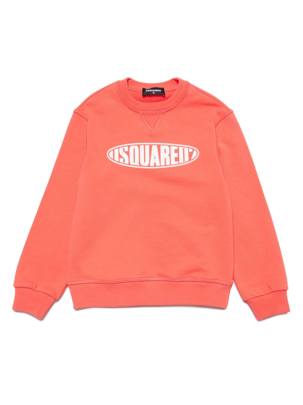 Dsquared2 Kids logo-print cotton sweatshirt - Orange von Dsquared2 Kids