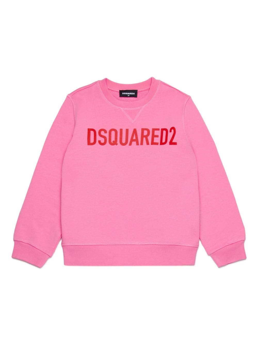 Dsquared2 Kids logo-print cotton sweatshirt - Pink von Dsquared2 Kids