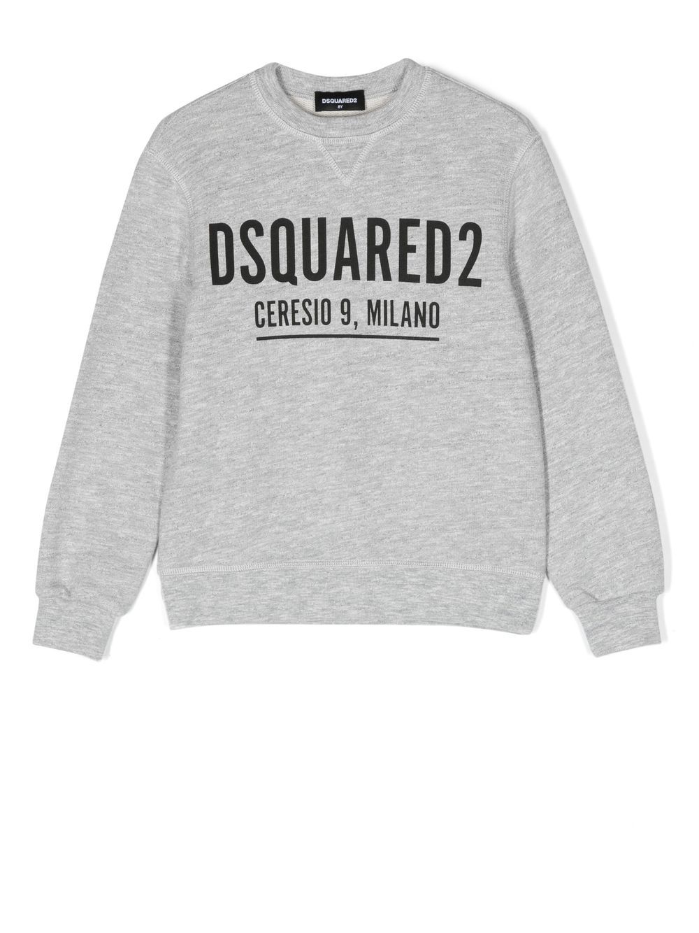 Dsquared2 Kids logo-print crewneck sweatshirt - Grey von Dsquared2 Kids