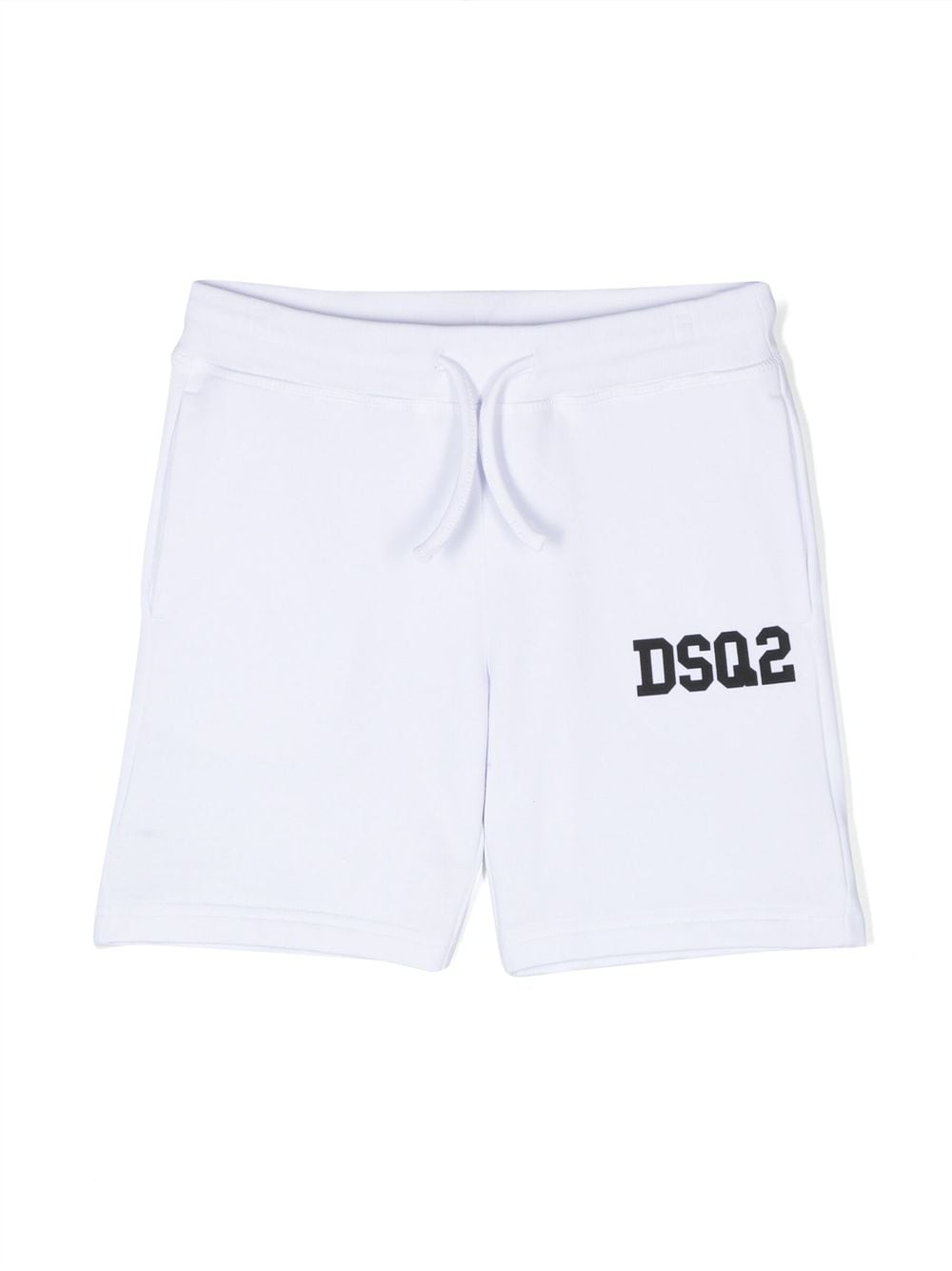 Dsquared2 Kids logo-print drawstring shorts - White von Dsquared2 Kids